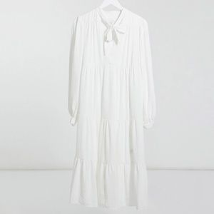 Topshop Maternity dress white size 10